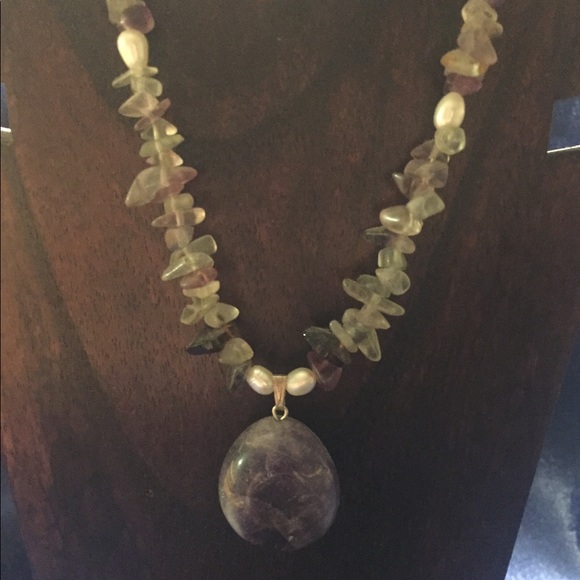 ⚡️One of a kind necklace & earrings set - Picture 5 of 8